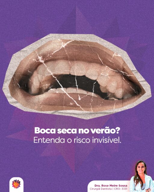 Com a chegada do verão e das temperaturas mais altas, focamos muito em proteger a pele do sol, mas esquecemos de proteger nossa boca da desidratação. ☀️💧Na odontologia, a saliva é considerada ouro líquido. Ela não serve apenas para "molhar" a boca; ela é a primeira linha de defesa do seu organismo. Uma boca bem hidratada garante:🔹 Controle do pH: A saliva neutraliza a acidez que causa a erosão do esmalte e as cáries.
🔹 Limpeza natural: Ela ajuda a remover resíduos de alimentos (função de autolimpeza).
🔹 Equilíbrio da microbiota: Sem saliva suficiente (boca seca), as bactérias nocivas se proliferam mais rápido, causando mau hálito e gengivite.Nesta época, aumentamos o consumo de bebidas alcoólicas e açucaradas, que desidratam ainda mais. Por isso, a regra é clara: para cada copo de drink ou refrigerante, um copo de água.A saúde começa pela boca, e a proteção começa com um simples gole de água. Hidrate-se!Dra. Rose Meire Sousa
Cirurgiã Dentista | CRO: 3331#odontologia #medicinaintegrativa #cirurgiãdentista #dentista #dentes #saúdebucal #saúde #ozonioterapia #inteligênciaemocional #saúdemental #mastigação