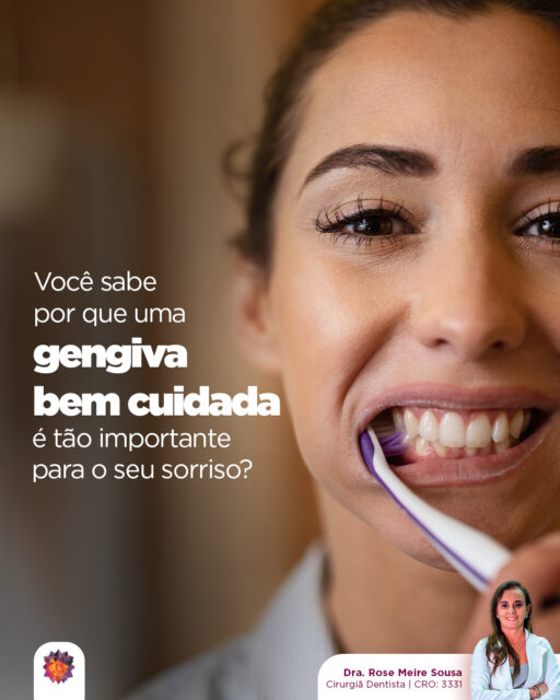 Quando falamos em sorriso saudável, é comum pensarmos apenas nos dentes. Mas existe uma parte muito importante que muitas vezes passa despercebida: a gengiva.Ela tem um papel fundamental na proteção e sustentação dos dentes, além de ajudar a manter o equilíbrio da nossa boca. Por isso, sinais como sangramento frequente, sensibilidade, inchaço ou mudanças na aparência da gengiva merecem atenção.Aqui no consultório, eu sempre reforço que cuidar do sorriso é olhar para todos os detalhes, porque cada parte tem uma função importante. A saúde bucal começa nos pequenos cuidados do dia a dia e também na observação dos sinais que o nosso corpo apresenta. 😉Dra. Rose Meire Sousa
Cirurgiã Dentista | CRO: 3331#odontologia #medicinaintegrativa #cirurgiãdentista #dentista #dentes #saúdebucal #saúde #ozonioterapia #inteligênciaemocional #saúdemental #mastigação